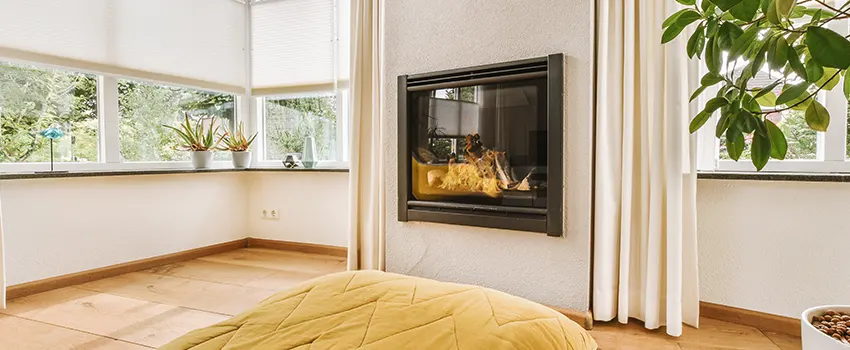 Residential Fireplace Ceramic Glass Installation in Kearns, UT