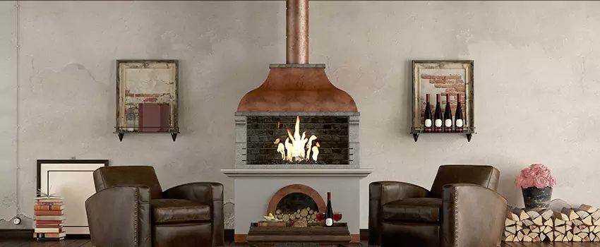Thelin Hearth Products Providence Pellet Insert Fireplace Installation in Kearns, UT